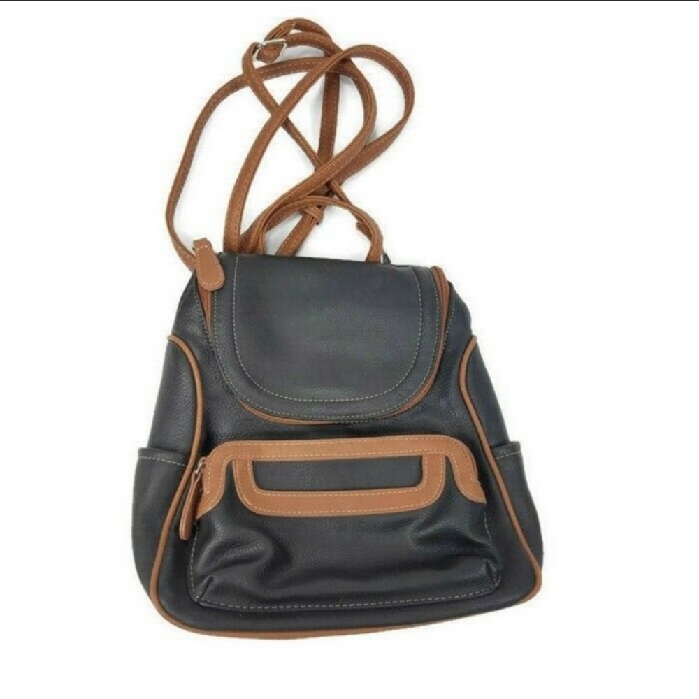 Multisac Black brown Major backpack mini